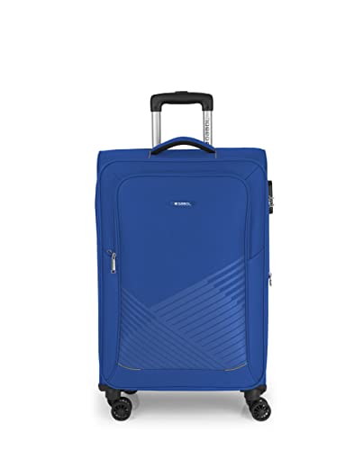 Lissabon Erweiterbarer mittelgroßer Koffer mit einem Fassungsvermögen von 78 l, blau, Koffer und Trolleys von Gabol