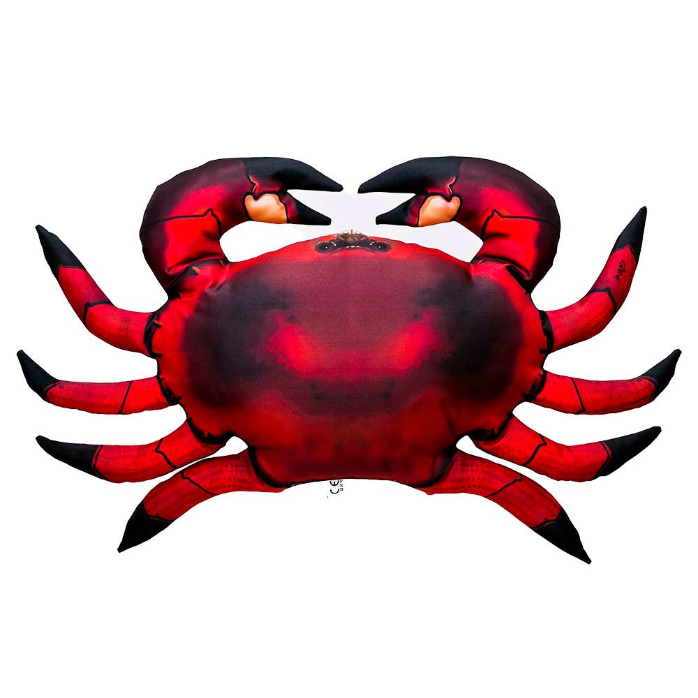 Gaby The Common Crab Medium Pillow Rot von Gaby