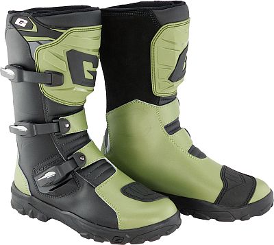 Gaerne Adventure Aquatech, Stiefel wasserdicht - Schwarz/Grün - 44 EU von Gaerne