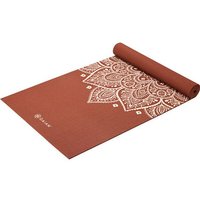 GAIAM YOGAMATTE INTENSE RUST SUNDIAL FLOWER 5MM CLASSIC PRINTED von Gaiam