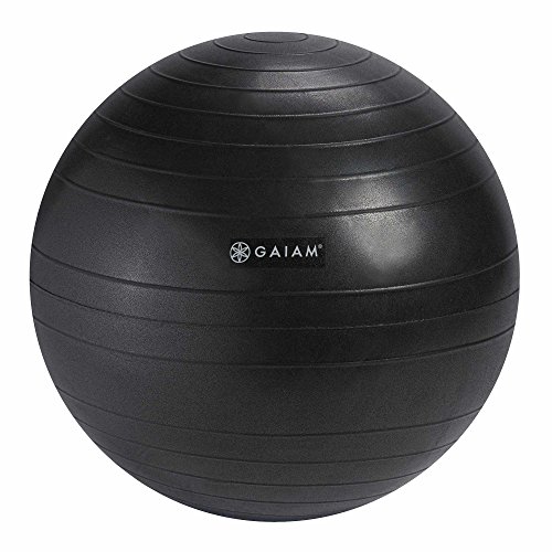 Gaiam Classic Balance Ball Stuhlball – Extra 52 cm Balance Ball für Klassische Balance Ball Stühle, Anthrazit von Gaiam