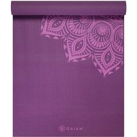 Gaiam Premium Yoga Mat Purple Mandala 6mm von Gaiam