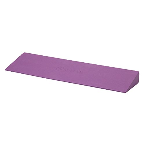 Gaiam Unisex-Erwachsene 05-62025 Yoga-Block – Leichter Eva-Schaum (L x B x H) 50,8 x 15,2 x 5,1 cm, Dunkelviolett, deep Purple von Gaiam