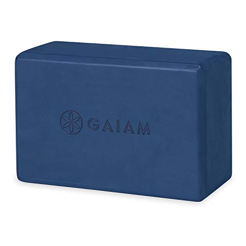 Gaiam Unisex-Erwachsene 05-63615 Yoga-Block, Indigo-Tinte von Gaiam
