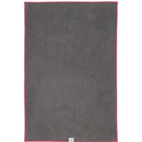 Gaiam Yoga Hand Towel Frost Grey Fuchsia Red von Gaiam