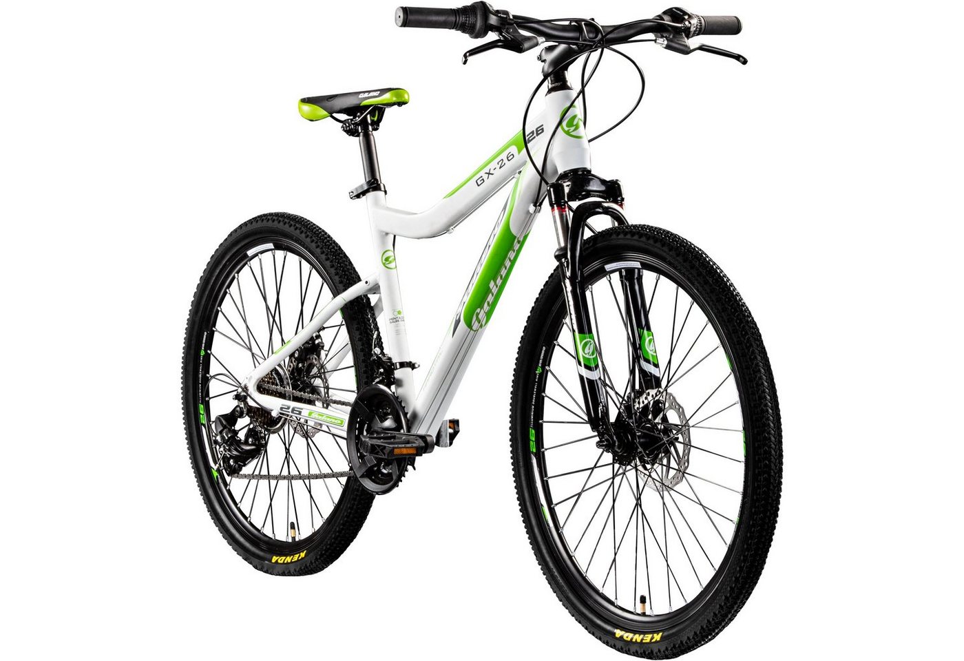 Galano Mountainbike GX-26, 21 Gang, Kettenschaltung, Mountainbike für Jugendliche und Erwachsene 145 - 175 cm MTB Hardtail von Galano