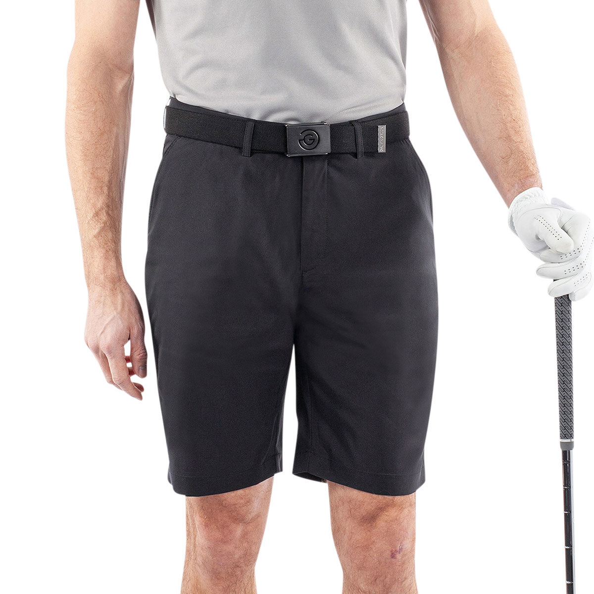 Galvin Green Men's Percy Wicking Golf Shorts, Mens, Black, 30 | American Golf von Galvin Green