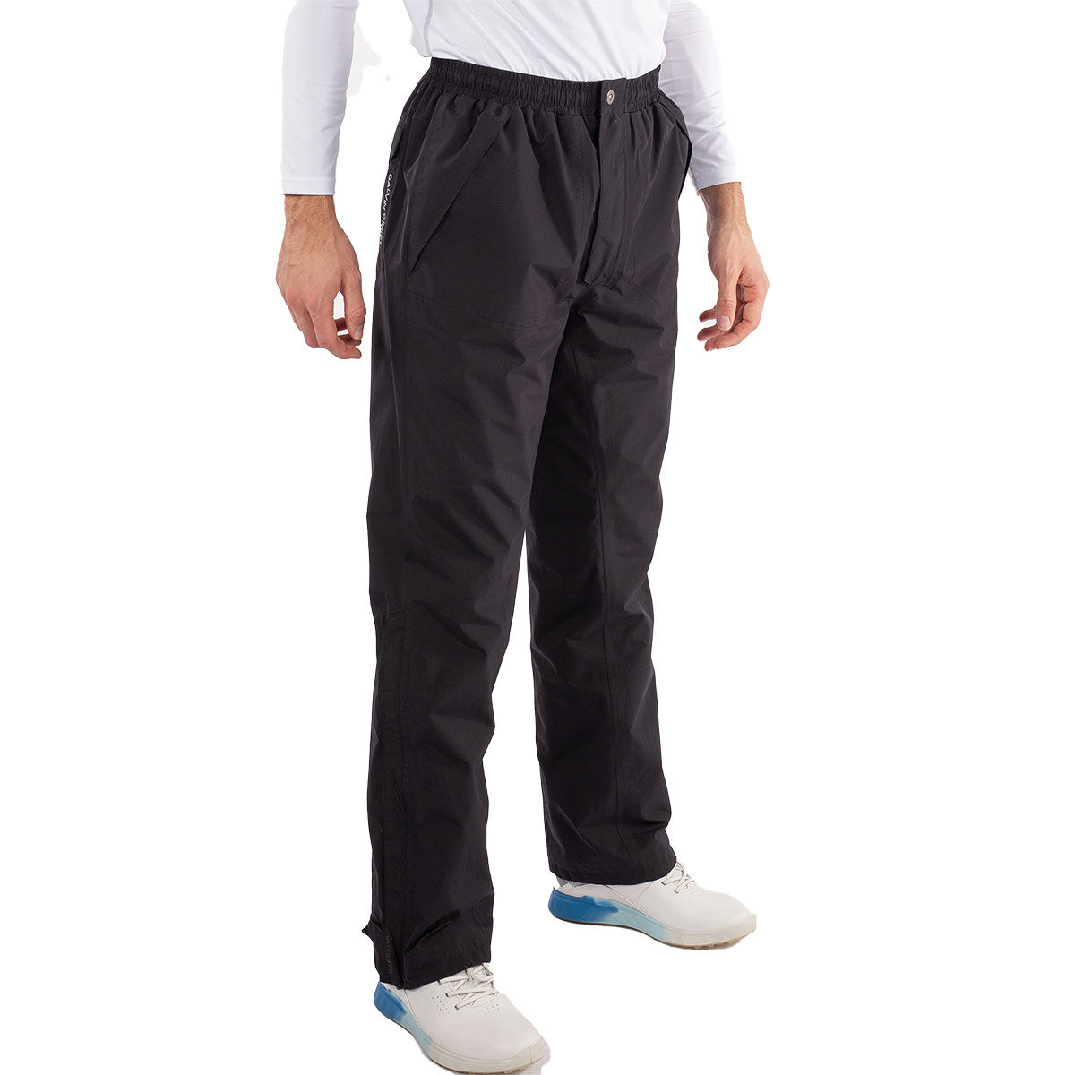 Galvin Green Mens Black Lightweight Andy GORE-TEX Waterproof Long Fit Golf Trousers, Size: L | American Golf von Galvin Green