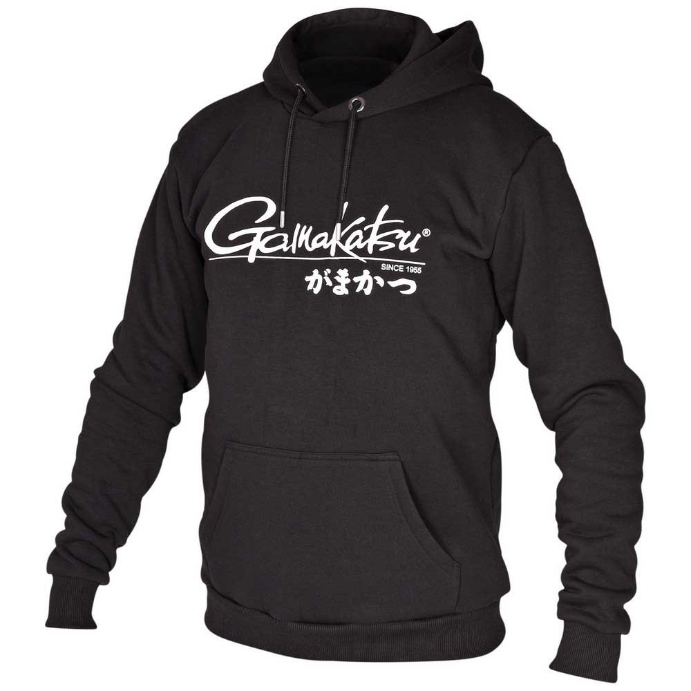 Gamakatsu Classic Jp Lounger Hoodie Schwarz 3XL Mann von Gamakatsu