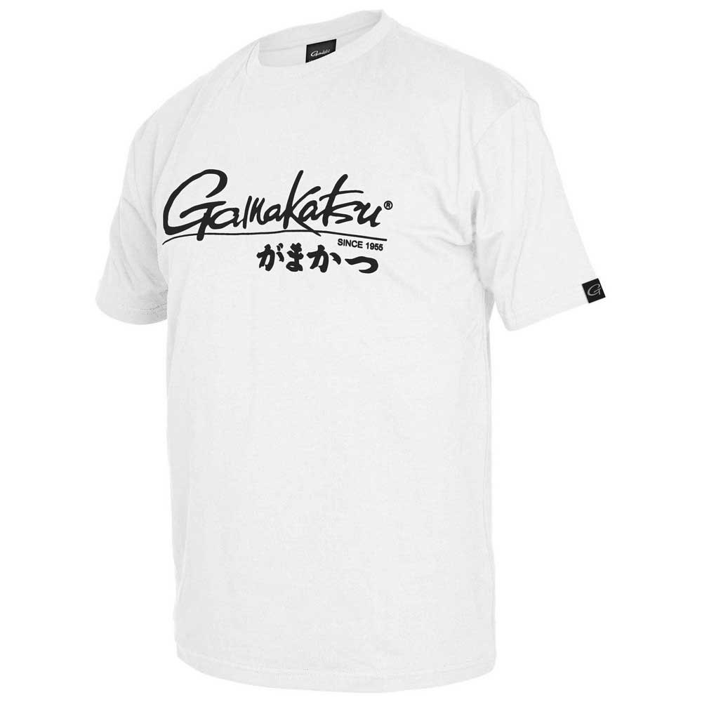 Gamakatsu Classic Jp Short Sleeve T-shirt Weiß XL Mann von Gamakatsu