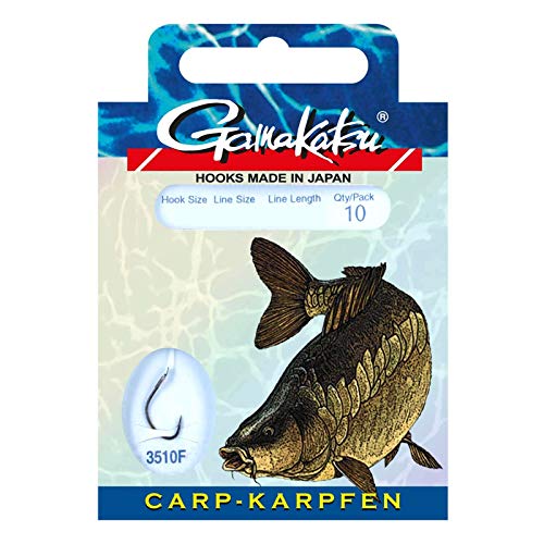 Gamakatsu Gebundene Haken BKD-3510F Karpfen 4 von Gamakatsu