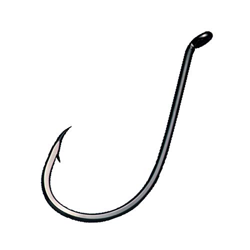 Gamakatsu LS-5314 Hook schwarz - Angelhaken zum Karpfenangeln & Friedfischangeln, Karpfenhaken, Einzelhaken für Karpfen, Öhrhaken, Größe/Packungsinhalt:Gr. 1/0-6 Stück von Gamakatsu