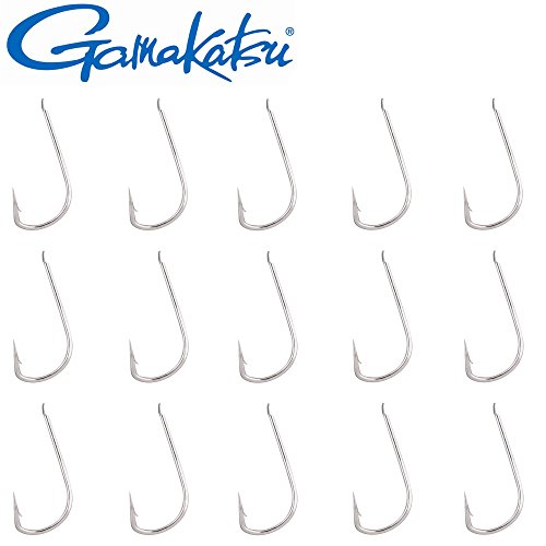 Gamakatsu LS-608 Haken - 15 Forellenhaken zum Angeln auf Forellen, Angelhaken zum Forellenangeln, Einzelhaken, Plättchenhaken, Größe:8 Gamakatsu LS-608 Haken - 15 Forellenhaken zum Angeln auf Forellen, Angelhaken zum Forellenangeln, Einzelhaken, Plättchenhaken, Größe:8 von Gamakatsu