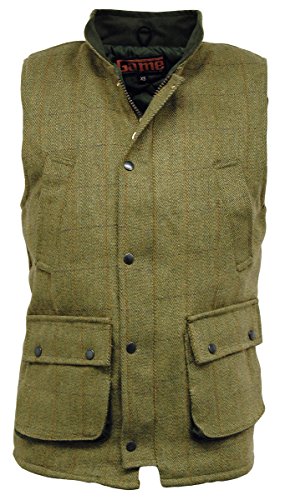 GAME Men's Tweed Gilet von GAME