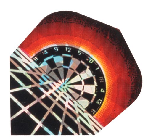 GamePoint 15 Stück Dartboard in 2-D Hologramm Flight 802904 von GamePoint