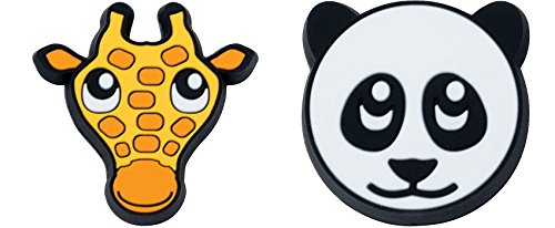 Gamma Schlägerzubehör Zoodamp 2er Panda Giraffe Vibrationsdämpfer, Mehrfarbig, S von Gamma