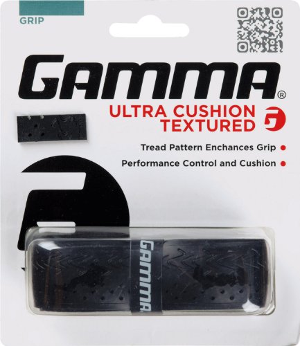 Gamma Sport-Tennisschläger Ultra gepolsterte Ersatzgriffe, strukturiert von Gamma