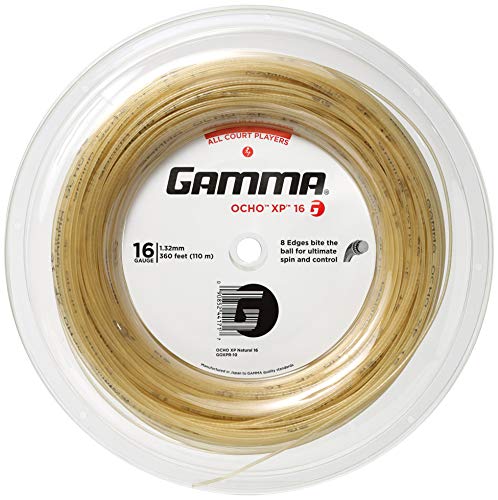 Gamma Tennissaite Ocho XP 16 (1.32 mm) 110 m Rolle von Gamma