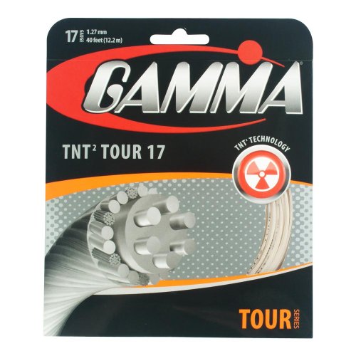 Gamma Tennissaite TNT² Tour 12,2 m Set 17 (1.27 mm) von Gamma