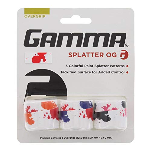 Gamma Splatter Overgrip, Mehrfarbig, Einheitsgröße von Gamma