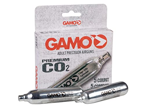 GAMO 12-Gram Replacement CO2 Cylinders, 5-Pack von Gamo
