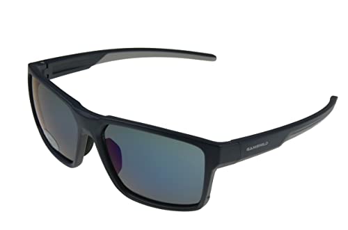 Gamswild WS5936 Sonnenbrille Sportbrille Skibrille Fahrradbrille Damen Herren Unisex | braun | schwarz | grau, Farbe: Schwarz von Gamswild
