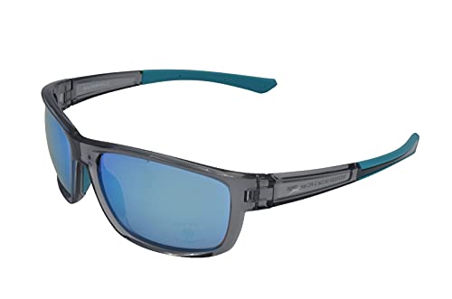 Gamswild WS7532 Sonnenbrille Sportbrille Skibrille Herren Damen Fahrradbrille Unisex | grau-transparent | grün-türkis | pink | grau-beige, Farbe: Grau cat.2 von Gamswild