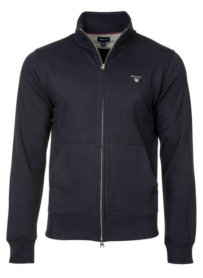 Gant Sweatshirt Herren Sweat-Jacke - Full Zip Cardigan von Gant