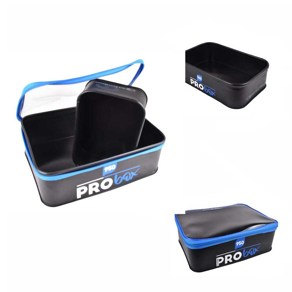 Garbolino Pro Box Grounbait Eva Case 3 Units Schwarz von Garbolino