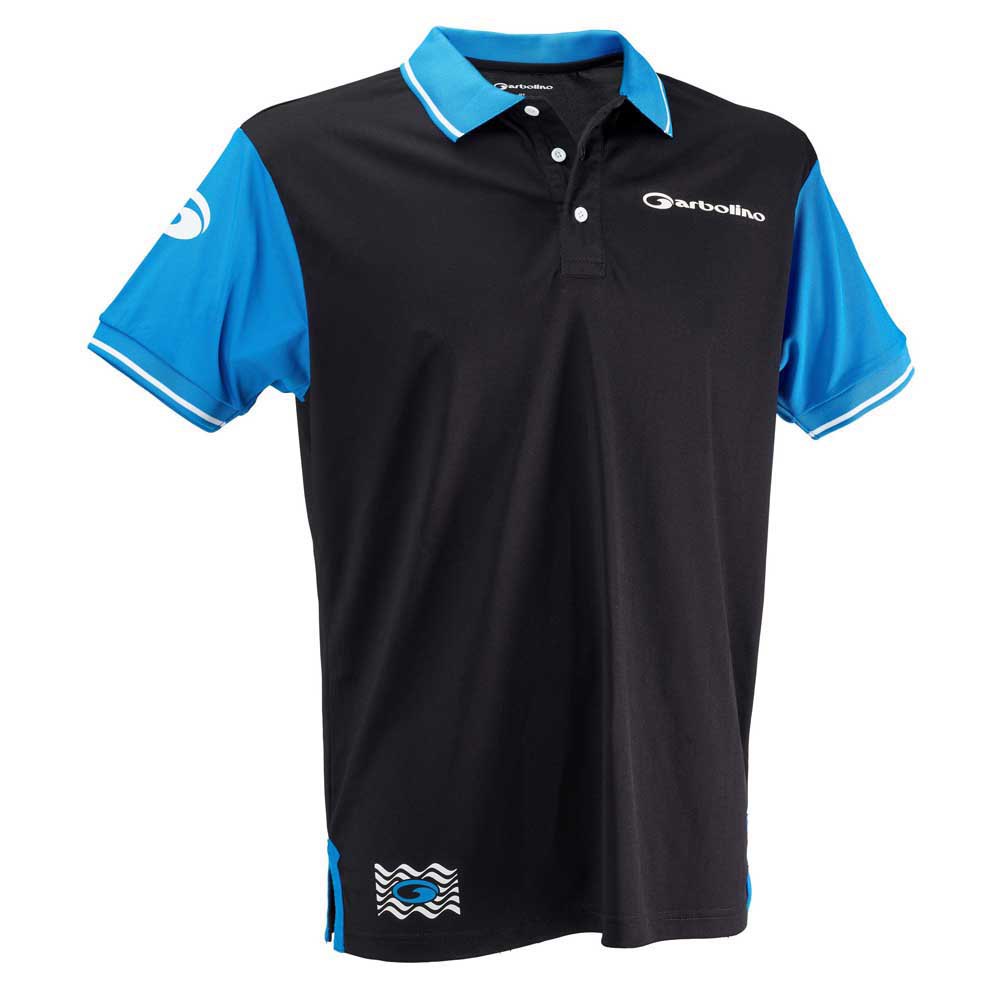 Garbolino Sport Competition Short Sleeve Polo Blau,Schwarz 3XL Mann von Garbolino