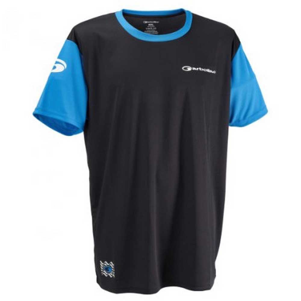 Garbolino Sport Competition Short Sleeve T-shirt Blau,Schwarz 2XL Mann von Garbolino
