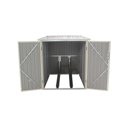 GARDIUN KIS12968 - Metallgehäuse für Veloc I (X2) 2,81 m² außen 198 x 142 x 157 cm bunt von Gardiun