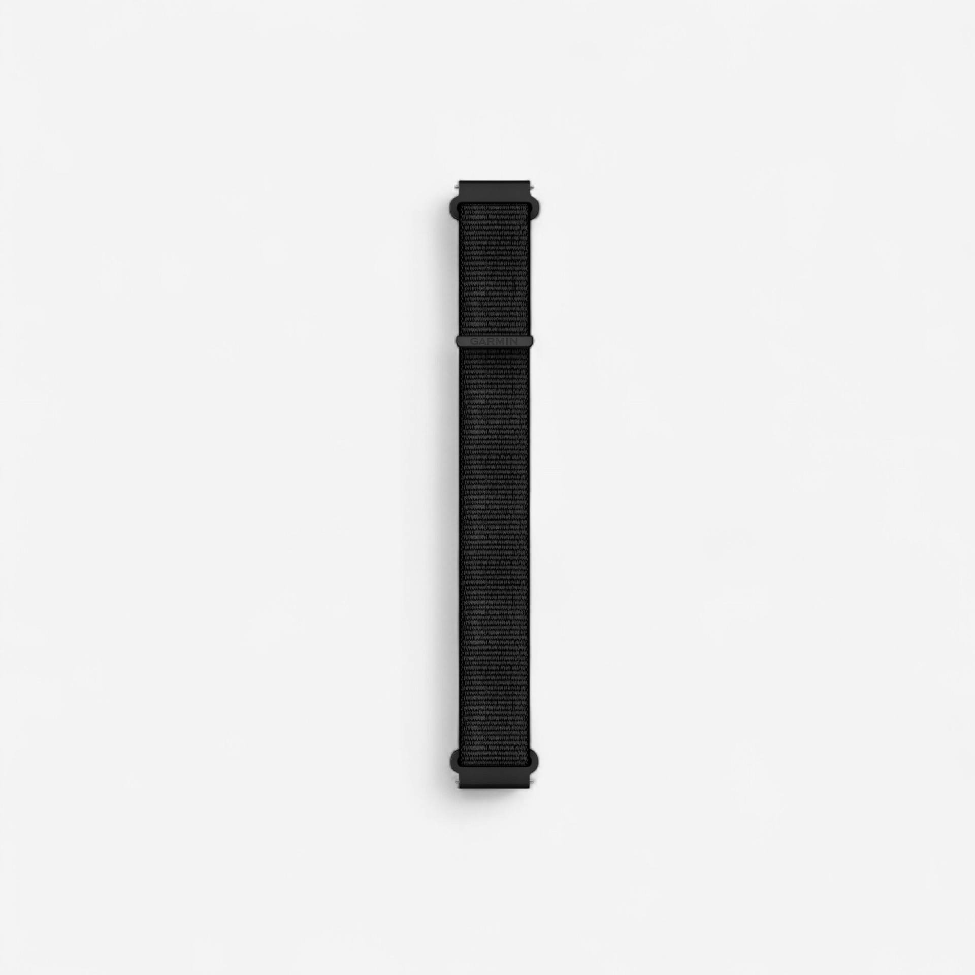 Ersatz-Armband Nylon mit Schnalle 22 mm - schwarz von Garmin