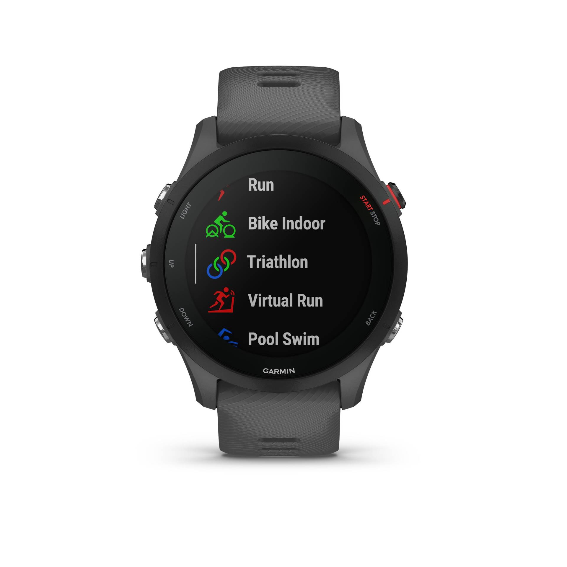 GPS-Uhr Smartwatch Garmin - Forerunner 255 schiefergrau von Garmin