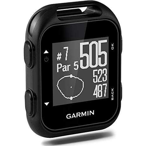 Garmin Approach G10 - GPS-Golfclip mit Anzeige zu Distanzen zum Grün, digitaler Scorecard, Ansicht Grün auf über 40.000 Golfplätzen weltweit. von Garmin