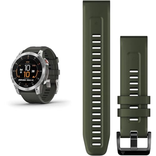 Garmin EPIX – GPS-Multisport-Smartwatch mit brillantem 1 & Quickfit Armband von Garmin