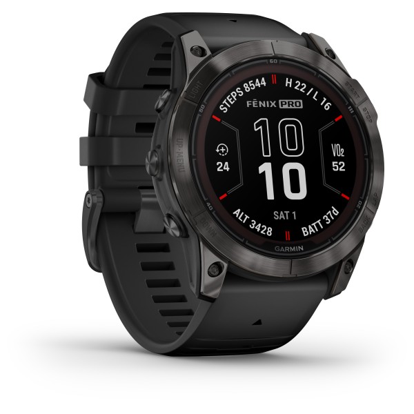 Garmin - Fenix 7X Pro Sapphire Solar - Multifunktionsuhr schwarz von Garmin