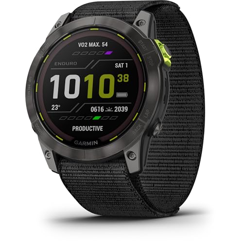 Garmin GPS-Uhr Enduro 2 Titane gris von Garmin