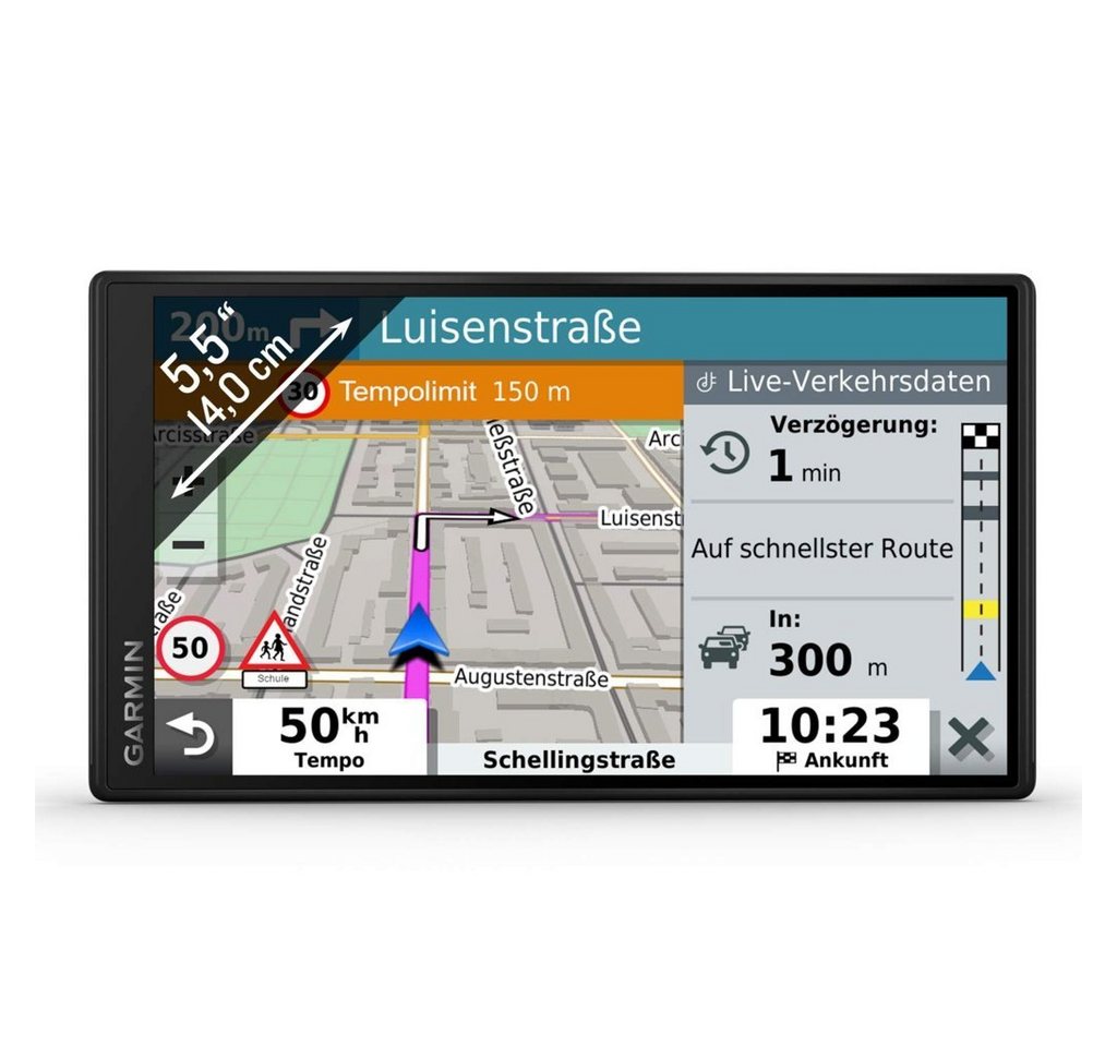 Garmin Garmin DriveSmart 55 MT-S EU PKW-Navigationsgerät von Garmin