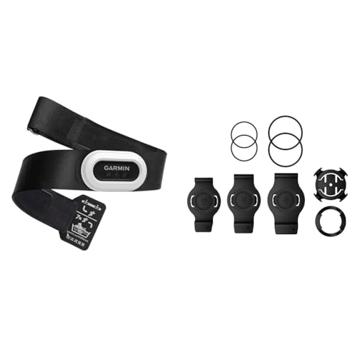 Garmin HRM-Pro Plus – Premium Brustgurt zur Aufzeichnung & QuickFit Fahrradhalterung für Garmin Fenix-/epix-Serie, Enduro von Garmin