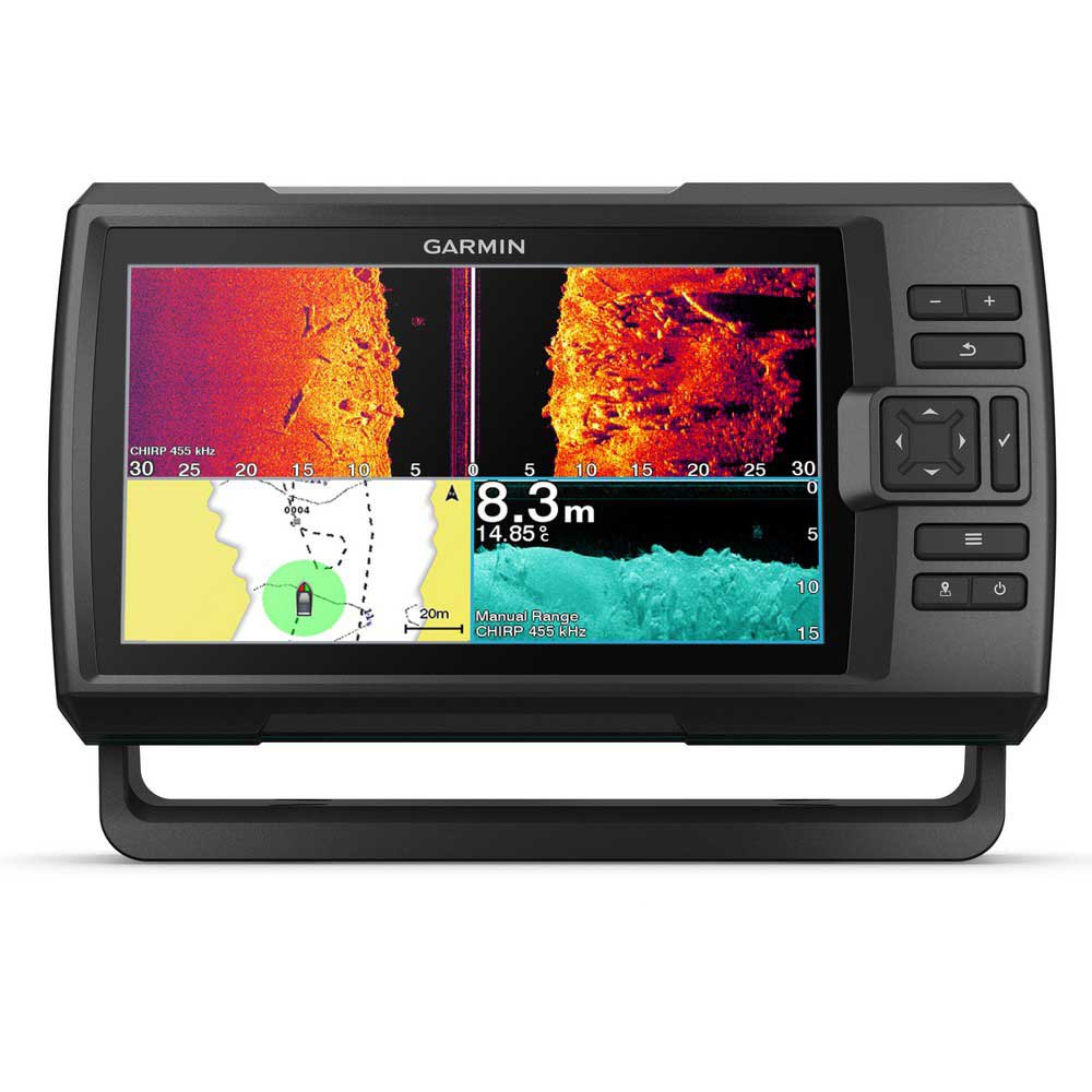 Garmin Striker Vivid 9sv Plotter With Transducer&cartography Refurbished Schwarz von Garmin