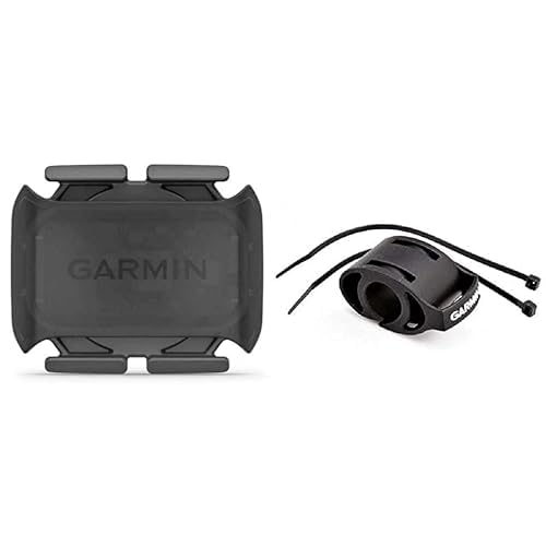 Garmin Trittfrequenzsensor 2 – kompaktes Design, einfache Montage, ANT+ und Bluetooth Low Energy & Fahrradhalterung für Sportuhren - einfache Montage von Garmin