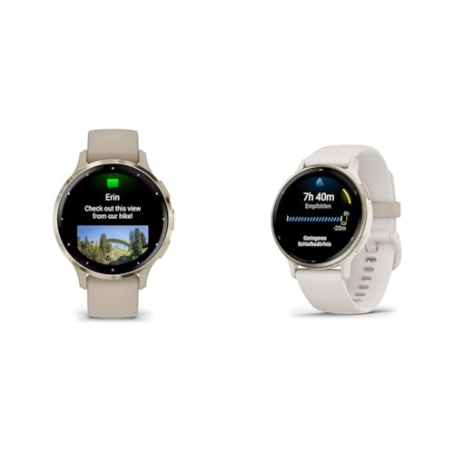 Garmin Venu 3S – GPS-Fitness-Smartwatch mit Bluetooth Telefonie und Sprachassistenz & Vivoactive 5 AMOLED GPS Smartwatch mit Fitness- und Gesundheistfunktion von Garmin