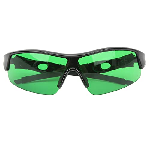 Grow Room-Brille mit UVA- und UVB-Schutz, Sicher für die Augen, Bequemes Tragen, Praktischer Gebrauch, Einfaches Tragen für HPS- und LED-Lichtschutz (GREEN) von Garsent