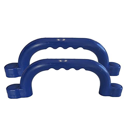 Haltegriffe blau Zubehör Spielanlagen Set mit 2 Handgriffe für Kinder von Gartenpirat® von Gartenpirat