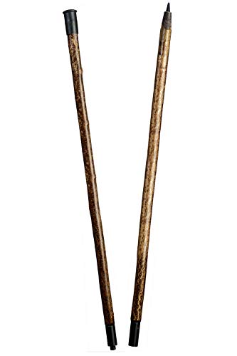 Alpenstange Hasel zweiteilig mit geschmiedetem Stachel 175 cm von Gastrock