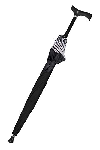 Gastrock Unisex – Erwachsene 1600-6 Regenschirme, Schwarz-Grau, One Size von Gastrock