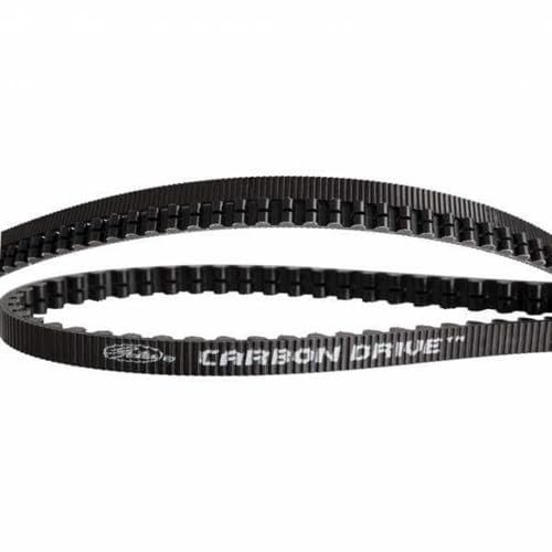 Gates Carbon Drive Sport CING.cdx 125t 1375mm schwarz Kupplungen, Mehrfarbig (Mehrfarbig), Einheitsgröße von Gates Carbon Drive