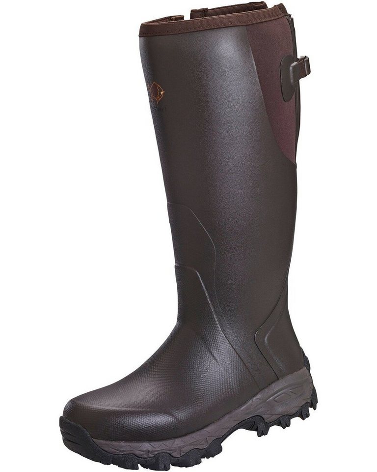Gateway1 Gummistiefel Moor Country 18'' 3mm Side-Zip Gummistiefel Stoßdämpfend, Wärmeisolation von Gateway1