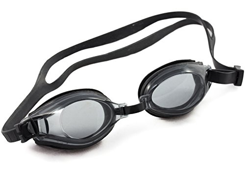 Gator Optische Schwimmbrille für Kinder mit getönten Gläsern, Korrekturglas je Auge sowie Brillenfarbe frei wählbar von Gator
